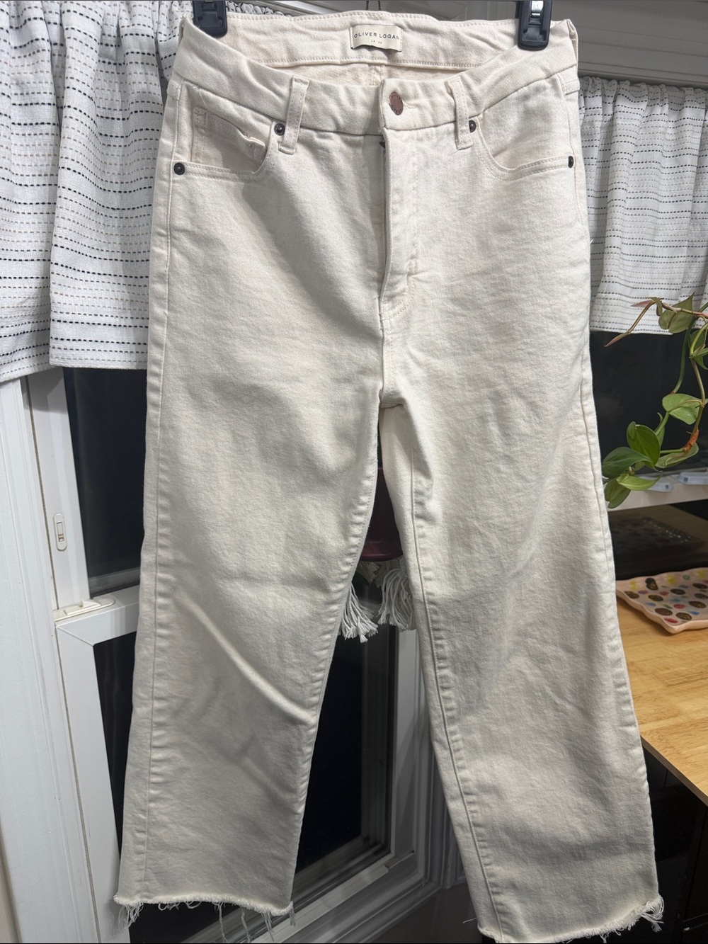 Oliver Logan Off-White boyfriend Jeans